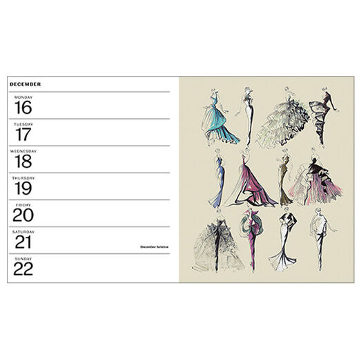 Fashion Illustration 2024 V&A Pocket Diary